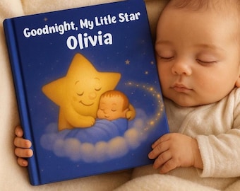 Personalized Baby Book with Name | First Birthday Gift | Children's storybook | Baby Shower Gift | Custom Gift for Baby