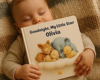Personalized Baby Book with Name | First Birthday Gift | Children's storybook | Baby Shower Gift | Custom Gift for Baby