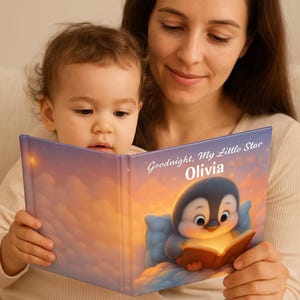 Personalized Baby Book with Name | First Birthday Gift | Children&#39;s storybook | Baby Shower Gift | Custom Gift for Baby