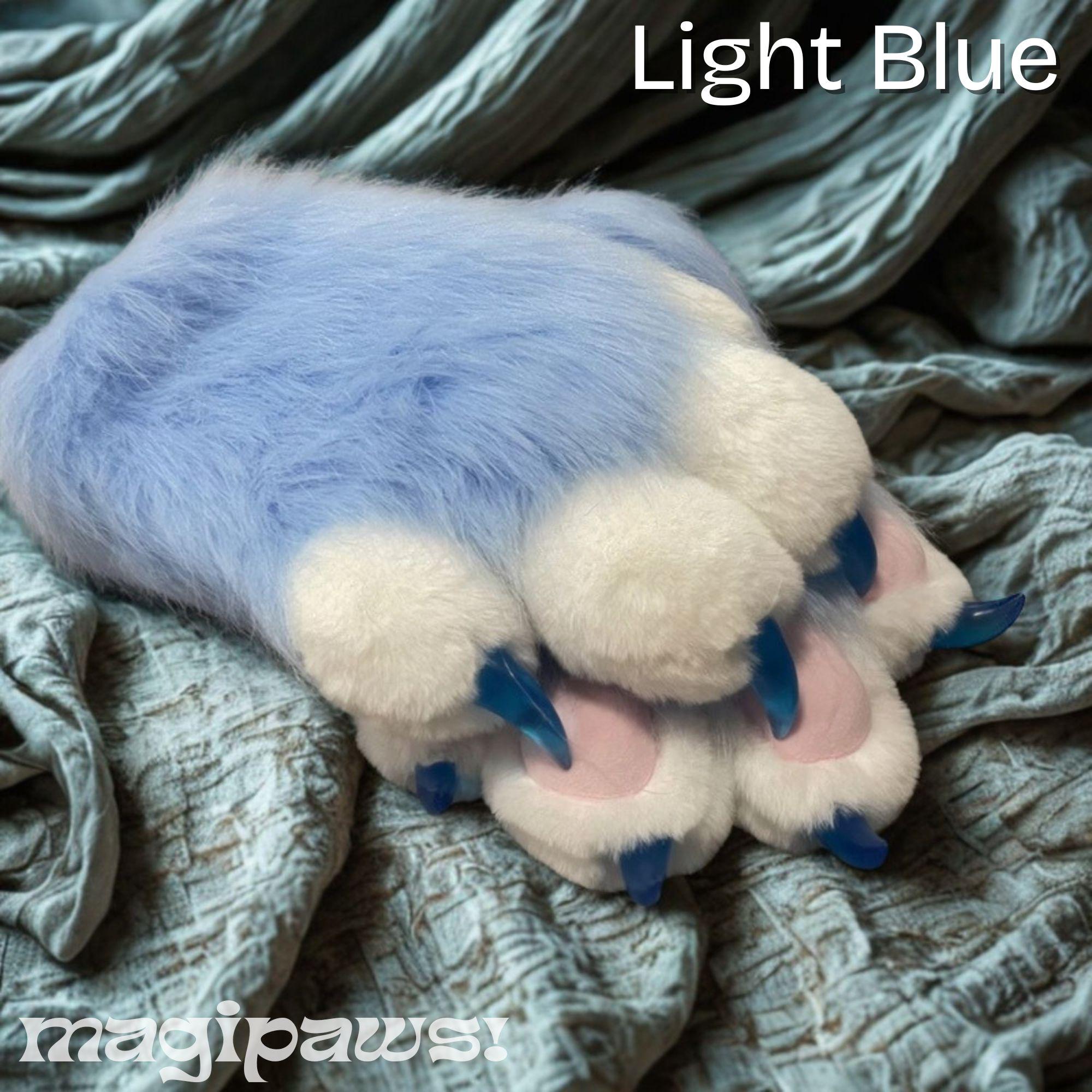 15 Colors! Fursuit Paws Cheap Kemono Furry Paws Black Wolf Paws Partial ...