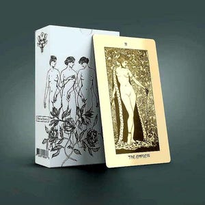 Regal Shadows Tarot Deck - Duistere occulte tarotkaarten, gotische esoterische waarzeggerij, unieke schaduwesthetische tarot voor verzamelaars