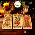 Botanical Occult Tarot Deck - Floral Witch, Tarot Cards with Guidebook, Flower Tarot Cards, Witchcraft Tarot