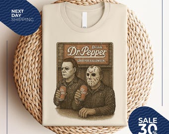 Dr Pepper Shirt | Halloween Shirt | Drink Dr Pepper Shirt | Good for Halloween Shirt | Scary Movie Shirt | Funny Halloween Shirt | Harror