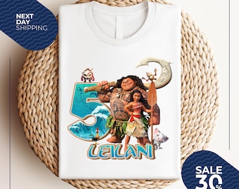 Moana Birthday Shirt | Moana Maui Family Birthday Tshirt | Matching Shirts | Moana Mommy Birthday Party Shirt | Moana Daddy Birthday Shirt
