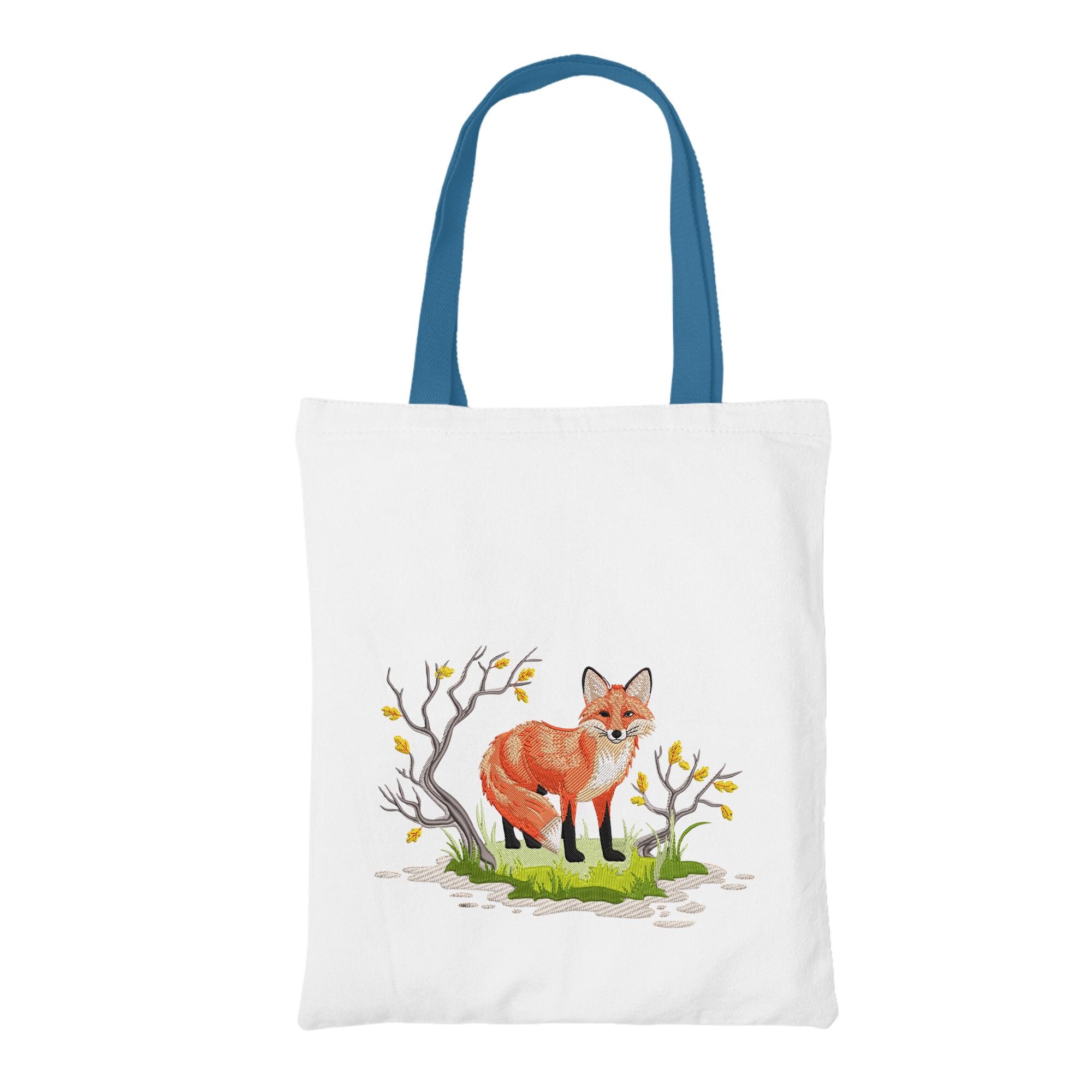 Fox Embroidery Design, Cute Fox Machine Embroidery, Wild Animal Machine ...