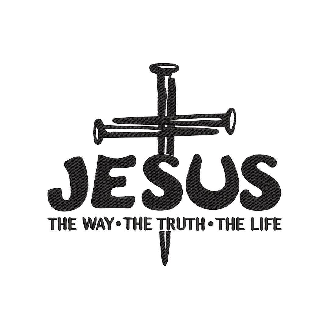 Jesus Design Scripture Faith Scripture Jesus Embroidery Design, Bible Verse Quote Machine ...