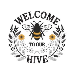 May include: A rustic wooden sign with the words "Welcome to our home" in white lettering. The sign has a distressed finish and a simple, inviting design, suitable for a front porch or entryway.