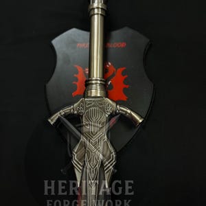 Dark Souls Replica Sword – Handmade Stainless Steel Fantasy Greatsword, Collectible Video Game Prop for Cosplay & Display