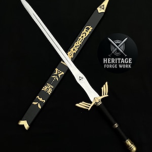 Handcrafted Zelda Sword – Master Sword for Cosplay, Collectors & Decor – Epic Gamer Gift