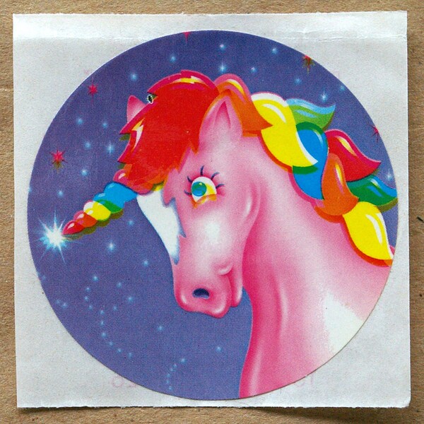 Lisa Frank Unicorn Sticker