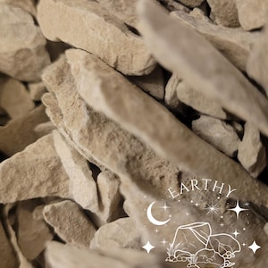 Silver Road - Hand-foraged, Hard, American natural edible clay/dirt chunks
