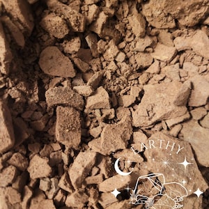 Montana Red - Argila e terra americana bruta para Pica/Geofagia