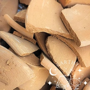 Terracotta Tumbles - Mixed Indian Terracotta Chips - Clay pots for Pica/ Geophagia