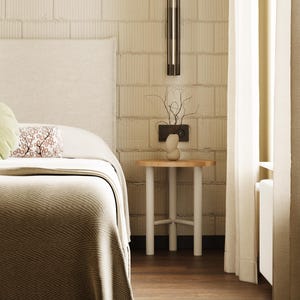 Bedside Table ANY COLOR – Minimalist Nightstand – Small Side Table for Bedroom