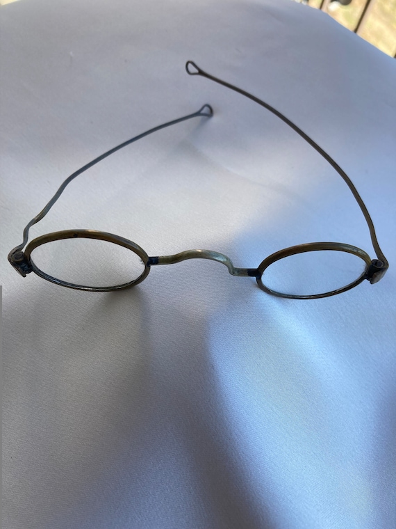 Civil War era spectacles ~ handcrafted ~ Brass
