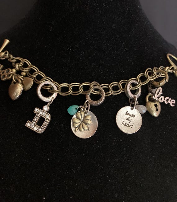 Fossil charm bracelet best sale