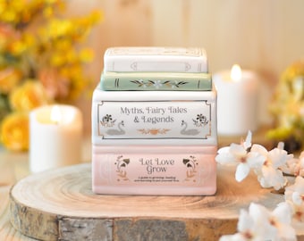 Book Burner for Wax Melts and Essential Oils Aroma and Home Decor Candle Essence Aroma Gift
