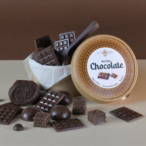 Chocolate Wax Melts, natural soy wax, sweet vegan, scented candle for burner, essential oils, home fragrance