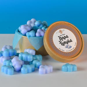 Clean Linen Wax Melts, natural sweet soy wax, vegan scented candle, essential oil burner, home fragrance