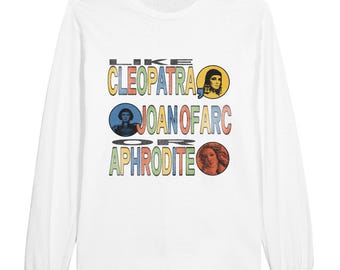 She's So High Front & Back Faded Long Sleeve Tee