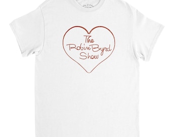 Robin Byrd Lightly Distressed Logo Tee | Available in 3 Colors!