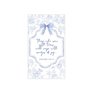 Scripture Cards - Elegant Floral Scripture Motivational Bible Verse Inspirational Cards Psalms, Stationery Set, Encouragement Gift, Office