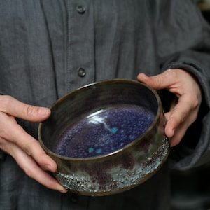 Everything bowl 23 0z,700ml:ceramic hand crafted breakfast bowl,plate, dish, cereal bowl, breakfast bowl, stoneware, pottery, unique present