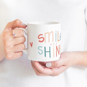 Coffee cup coffee mug mug kitchen mug cup tea TILENDesign gift birthday sun smile