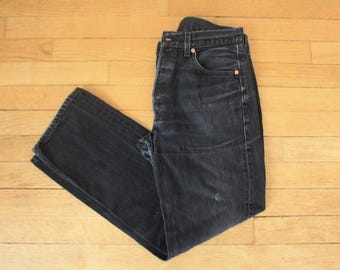 Levi’s 501 Vintage – Noir "Black Magic" – Made in USA – Janvier 1997