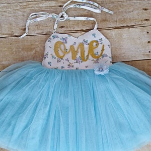 First birthday outfit, tutu, Floral 1st birthday, Girl  One dress, tutu dress, tulle birthday party dress