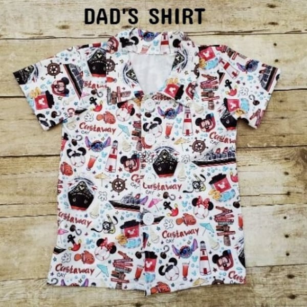 RESTOCKED Adult Matching Disney Dad's shirt, Disney world shirt, Cruise Disney shirt Adult's Disney cruise T-shirt Dad's Disney cruise shirt