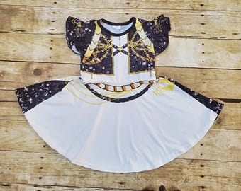 Restocked on 4/2 K-pop demon hunters dress. k pop demon hunters  outfit, cosplay dress. K-pop