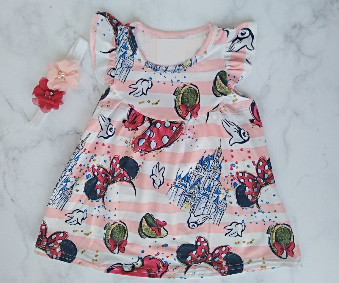 Disney castle dress Disney world dress Birthday Disney Etsy