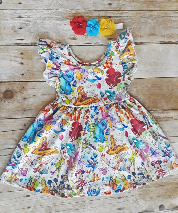 Disney dress Disney world dress Birthday Disney dress Etsy