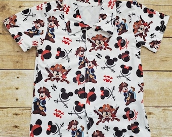 Restocked 4/9 Adult Matching Disney Dad's shirt, Cruise Pirate Disney shirt,  Adult's Pirate Disney shirt,  Dad's Disney Pirate shirt
