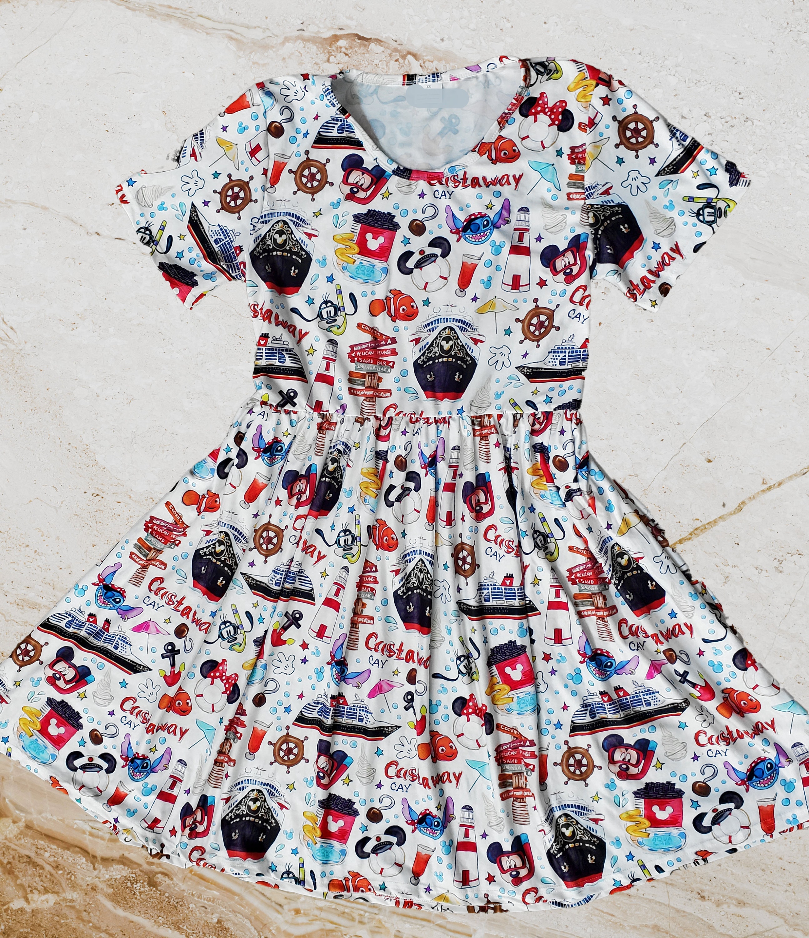NOW Matching mommy and me Disney cruise dress, Mom Disney Cruise dress, Cruise  adult dress, Women's Disney cruise dress SMALL-5XLARGE