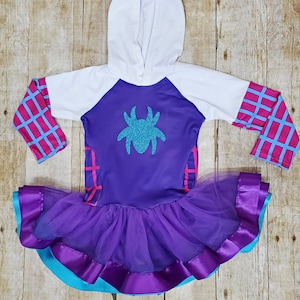 Restocked 5/6 Ghost Spidey girl dress Spidey & his amazing friends outfit Superhero Halloween costume Spiderman costume Gwen ghost spider