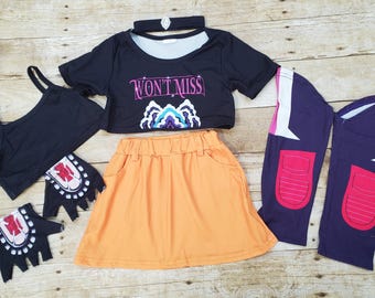 Restocked! 4/2 Mira K-pop demon hunters costume outfit. Mira k pop demon hunters Halloween outfit. K-pop Demon hunters Huntrix.