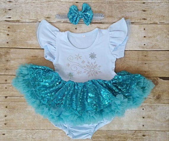 elsa costume 12 months