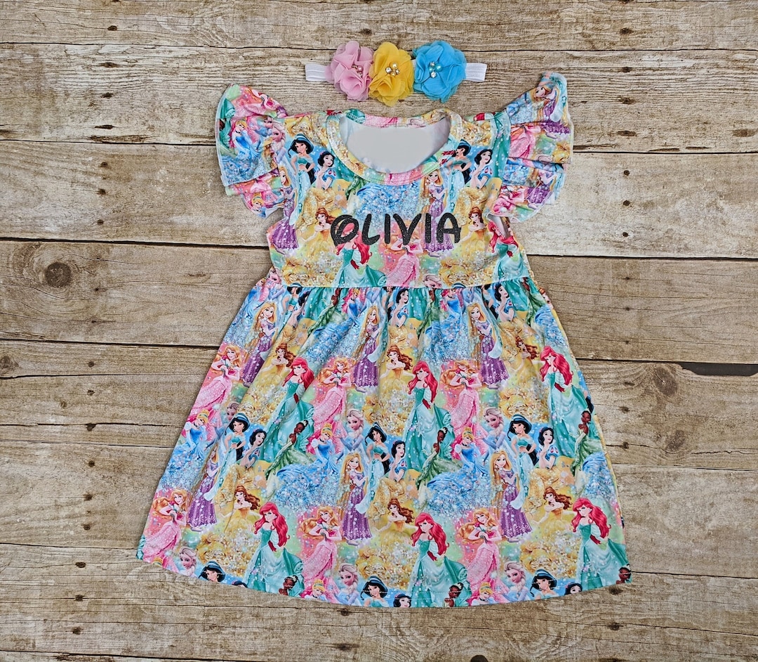 Birthday Princess Dress with Diamond Bow main image 1
