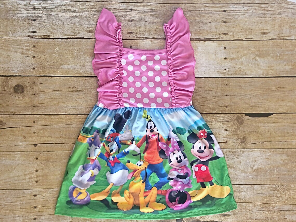 Disney Dress Disney World Dress Birthday Disney Dress Etsy