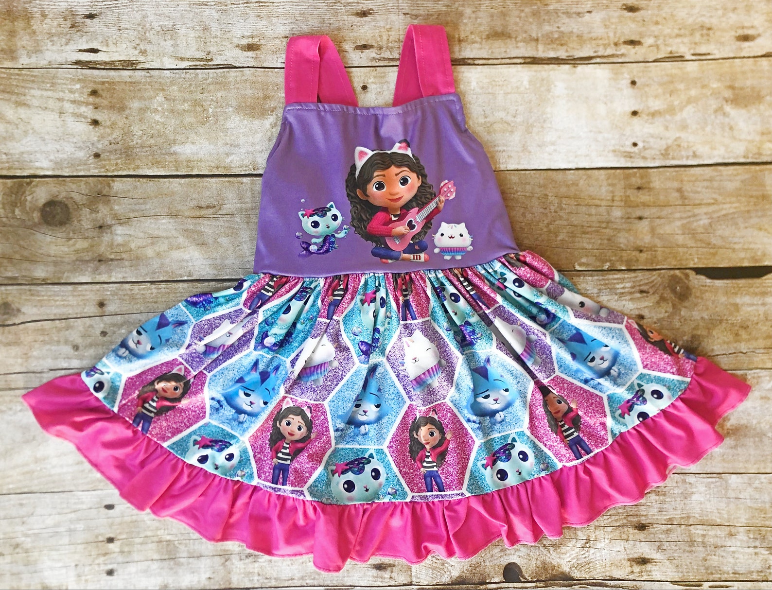Gabby's Dollhouse Twirl Dress. Gabby Dollhouse Birthday Etsy