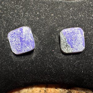 Polymer clay earrings