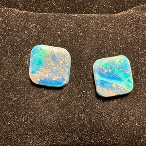 Polymer clay earrings