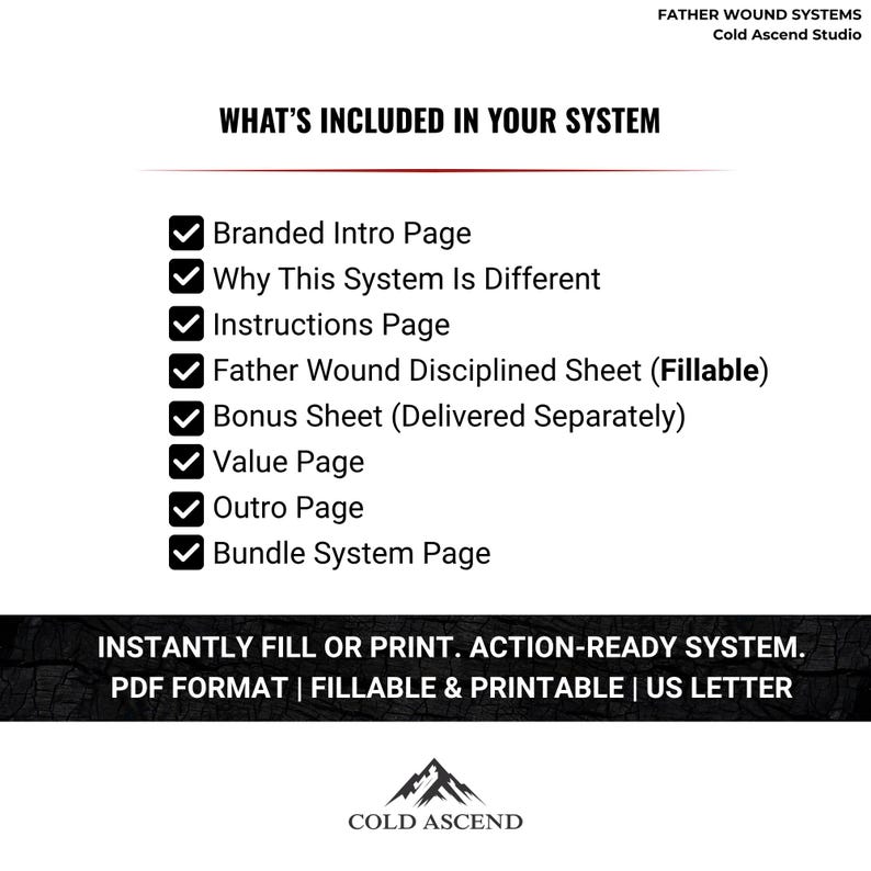 Printable Father Wound PDF System - Raised Without a Man? - Rewire the ...