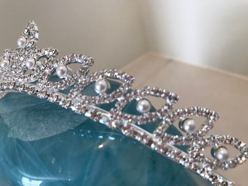 Pearl and Rhinestone Tiara