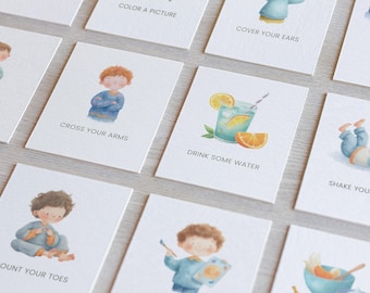 84 Calming Strategies Flashcards, Emotional Regulation Cards, Self-Soothing Strategies, Mindfulness Activities | Digital Download