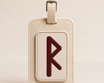 Raido Rune Machine Embroidery Design, Viking Rune File, Norse Travel Symbol Pattern, Digital Download