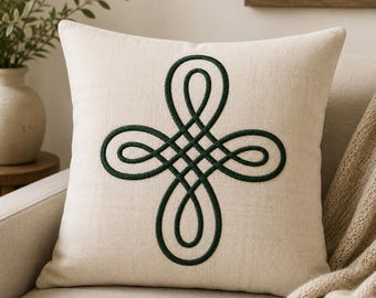 Cross Celtic Knot Machine Embroidery Magic Design- Sacred Symbol File -Endless Knot Pattern- Instant Download