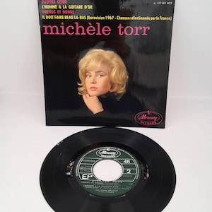 SP 45t Michèle Torr – Pauvre Cœur Ref: Mercury – 152 085 MCE France 1967